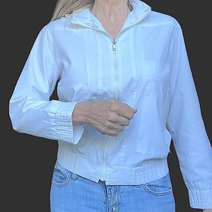 Cloud nine hoodie  jacket that zips into the collar small